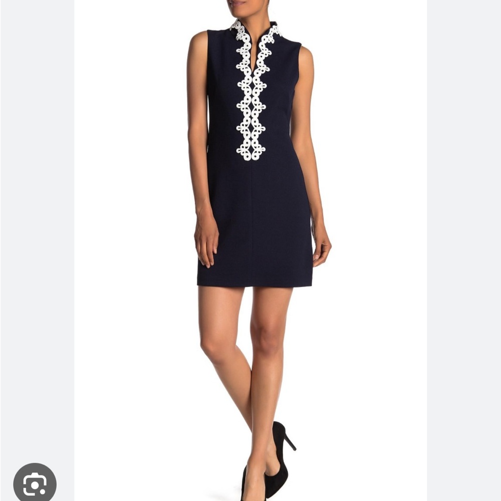 Vince Camuto Navy Dress
